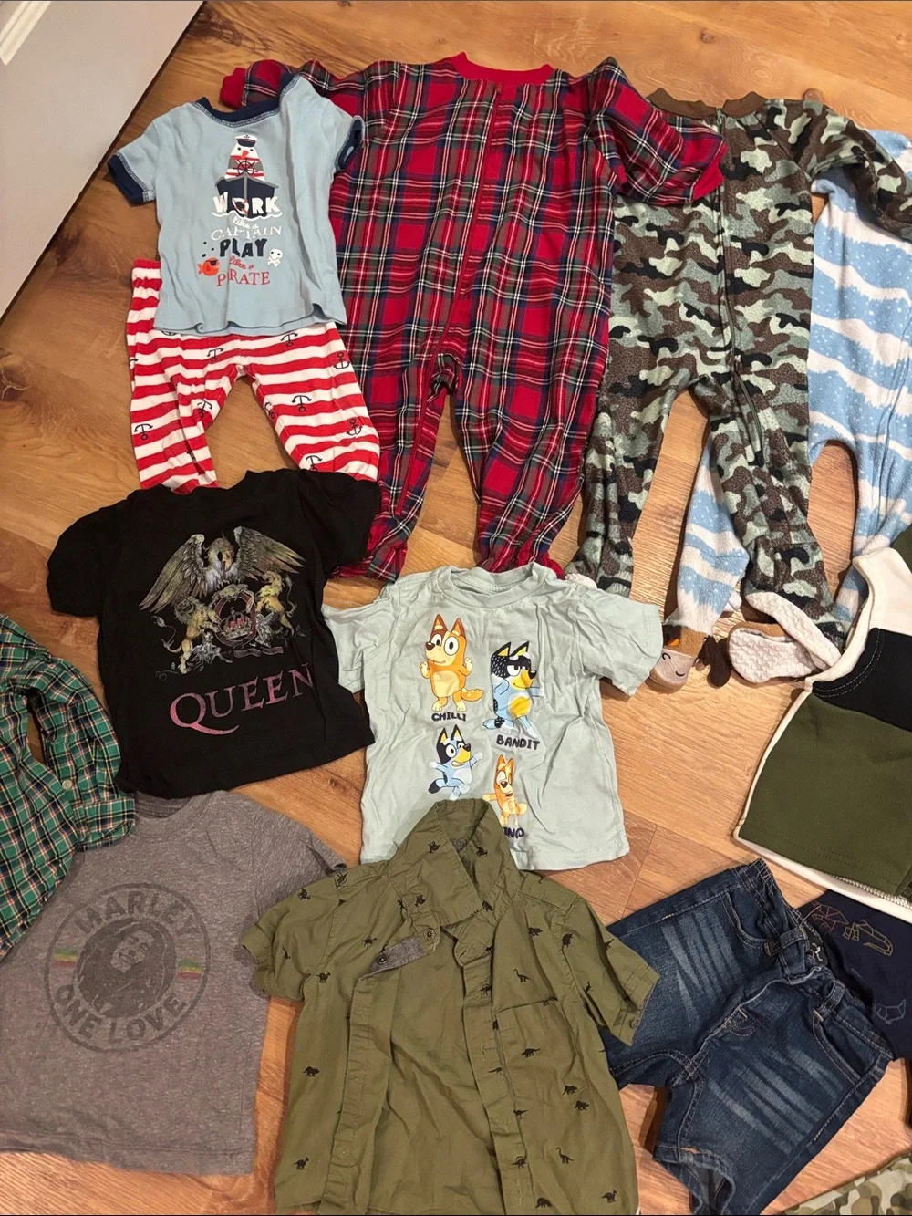 12 and 18 month Large lot of toddler boys cloths, various brands